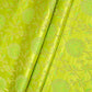 Light Green Floral Brocade Fabric 22513