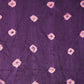 Purple Bandhani Print Bemberg Silk Fabric 21268