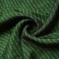 Dark Green Stripes Print Upada Silk Fabric 21082