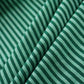 Green with dark green stripes South Cotton Fabric 6930