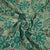 Green Floral Cotton Crochet Fabric 22590