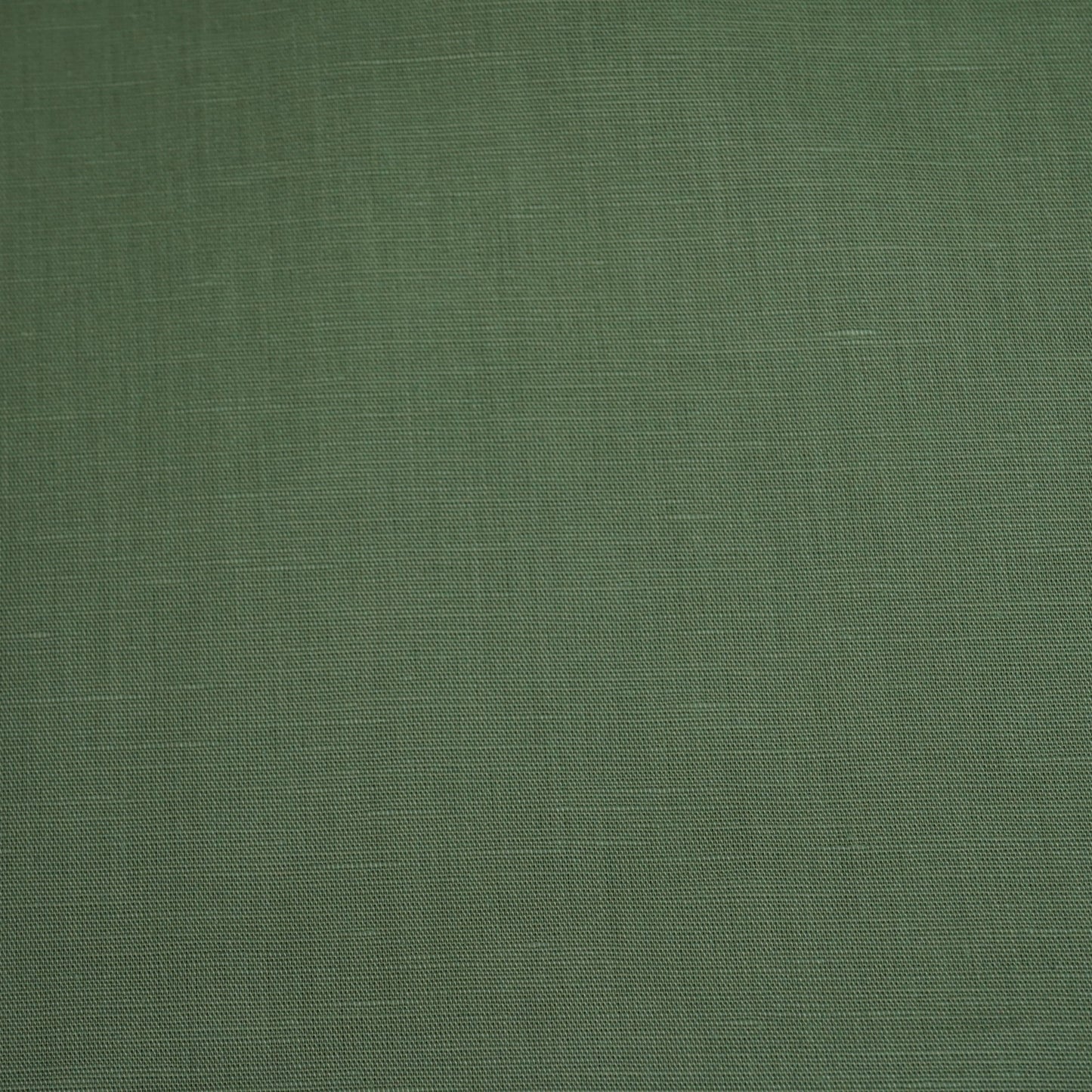 Dark Green Solid Cotton Linen 22486