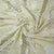 Beige Floral Poplin Schiffli Fabric 22580