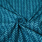 Blue Handblock Cotton Fabric 23441