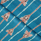 Blue Handblock Cotton Fabric 23443