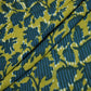 Green Schiffli Embroidery on Border Cotton Fabric 23594