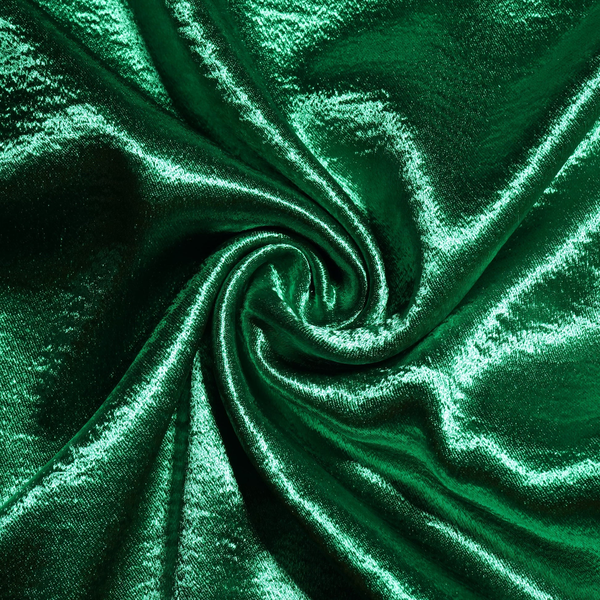 Green Solid Soft Satin Fabric 21901