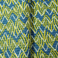 Blue Abstract Print Gota Work Cambric Cotton