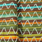 Multicolor Stripes Print Gota Work Cambric Cotton