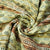 Dark Cream Floral Print Gota Work Cambric Cotton