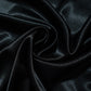 Black Solid Soft Satin Fabric 21903