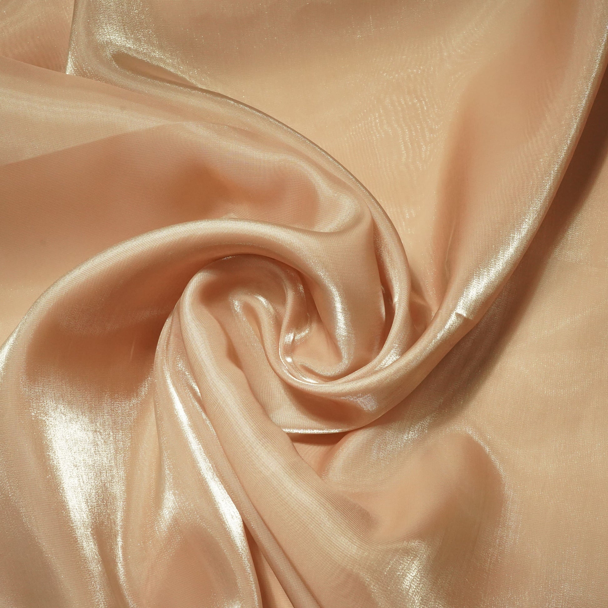 Peach Solid Jimmy Choo Organza Fabric 21946