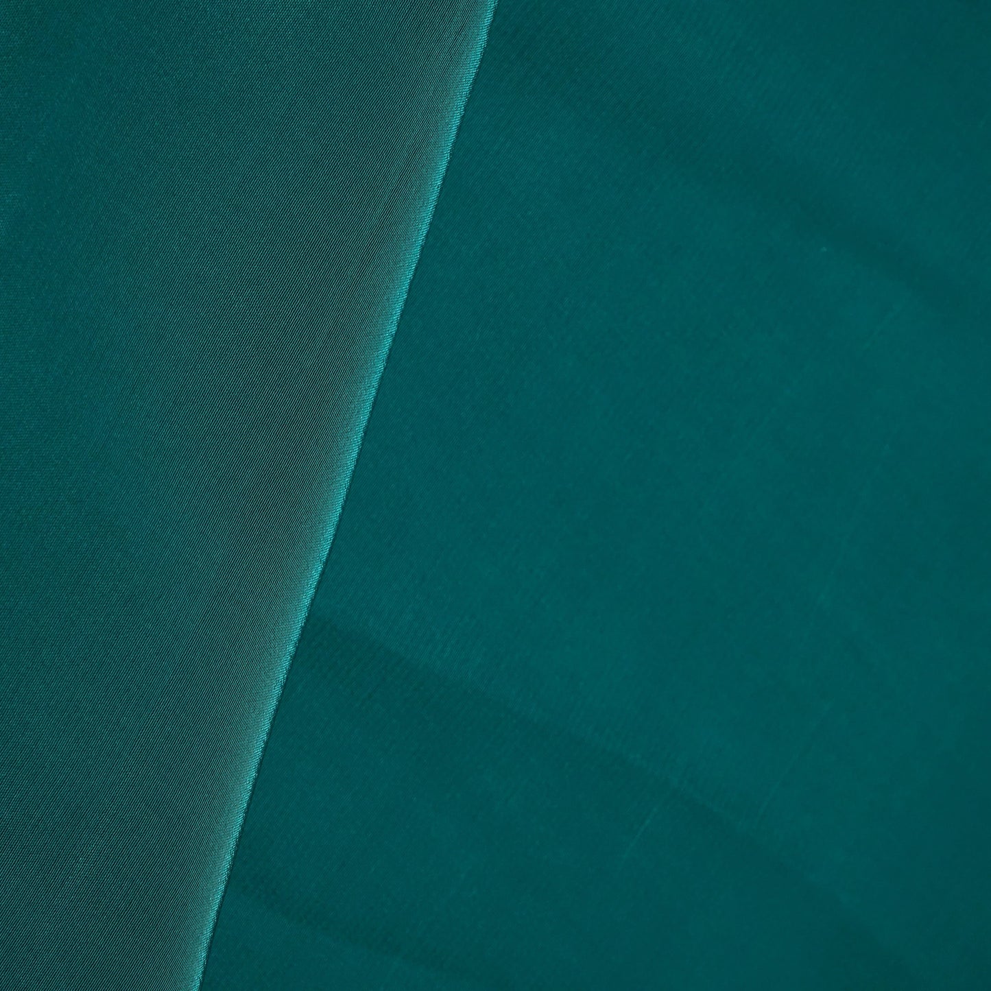 Bottle Green Solid Natural Crepe Fabric