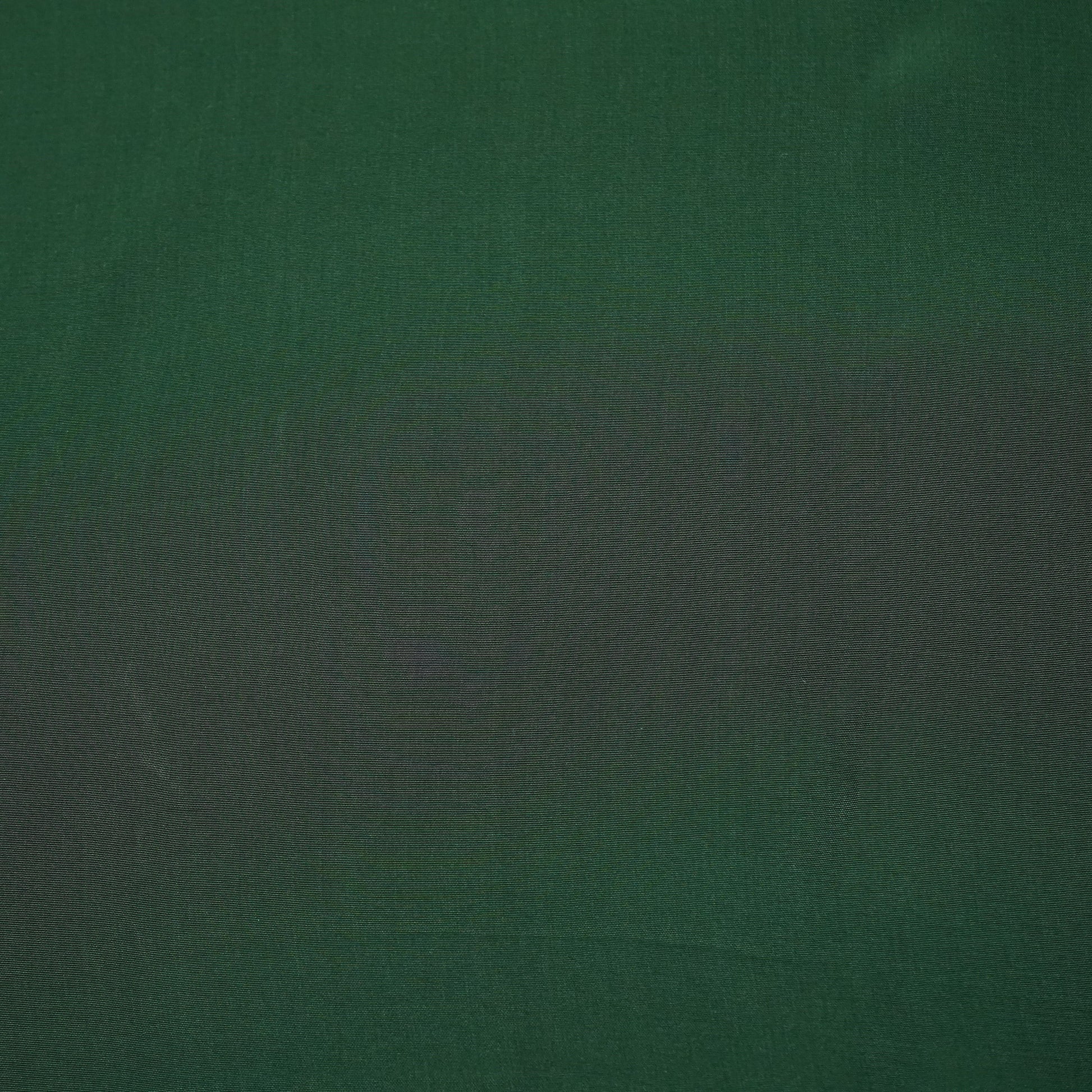 Dark Green Solid Natural Crepe Fabric