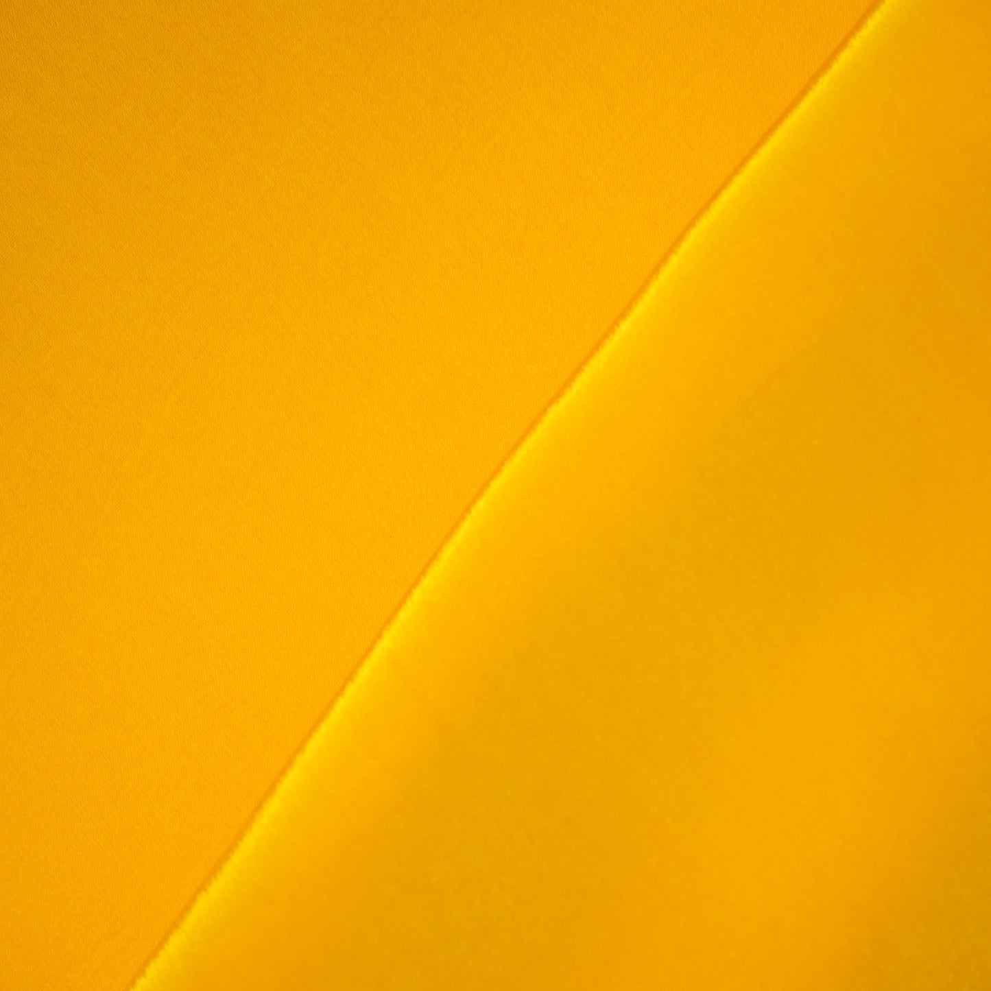 Yellow Solid Natural Crepe Fabric