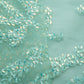 Mint Green Sequence Orangza Fabric