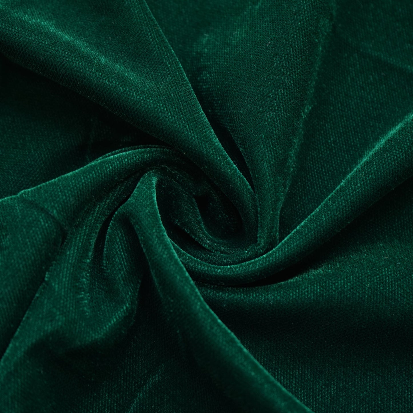 Dark Green Solid Micro Velvet 9000 Fabric