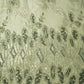 Sea Green Cutdana & Sequins Embroidery Organza Fabric