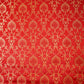 Red Banarasi Brocade Fabric 19219