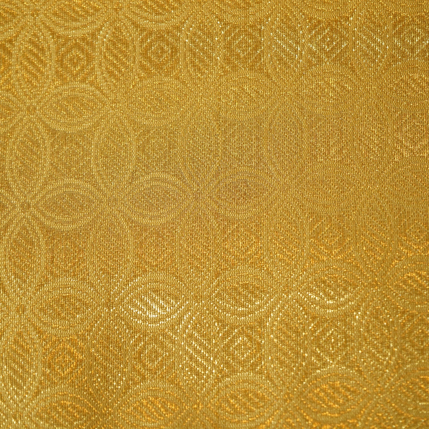 Golden Zari Tanchui Brocade Fabric 19194