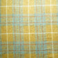 Mustard & Grey Check Print Pashmina Fabric