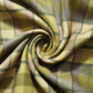 Multicolor Check Print Pashmina Fabric