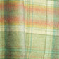 Orange Check Print Pashmina Fabric