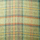 Beige & Multicolor Check Pashmina Fabric