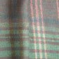 Wine Check Print Pashmina Fabric