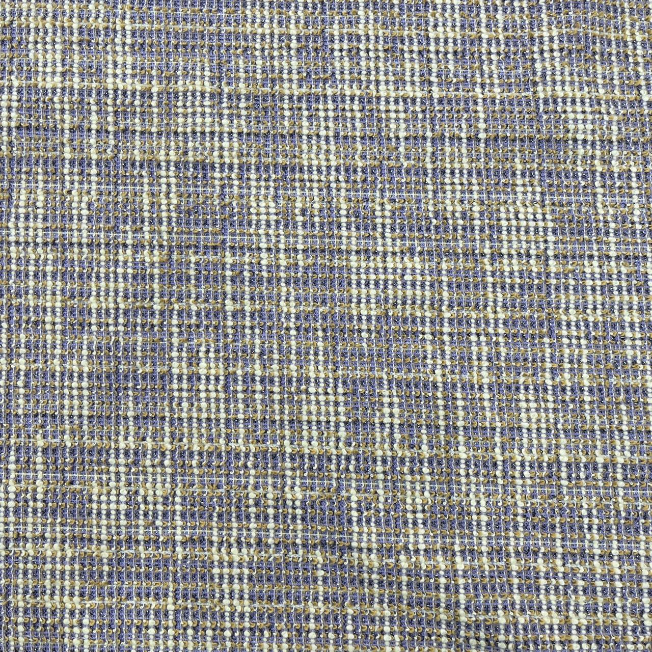 Lavender Stripes Print Tweed Lycra fabric 22440