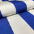 Premium Blue and White Stripes Acrylic Fabric