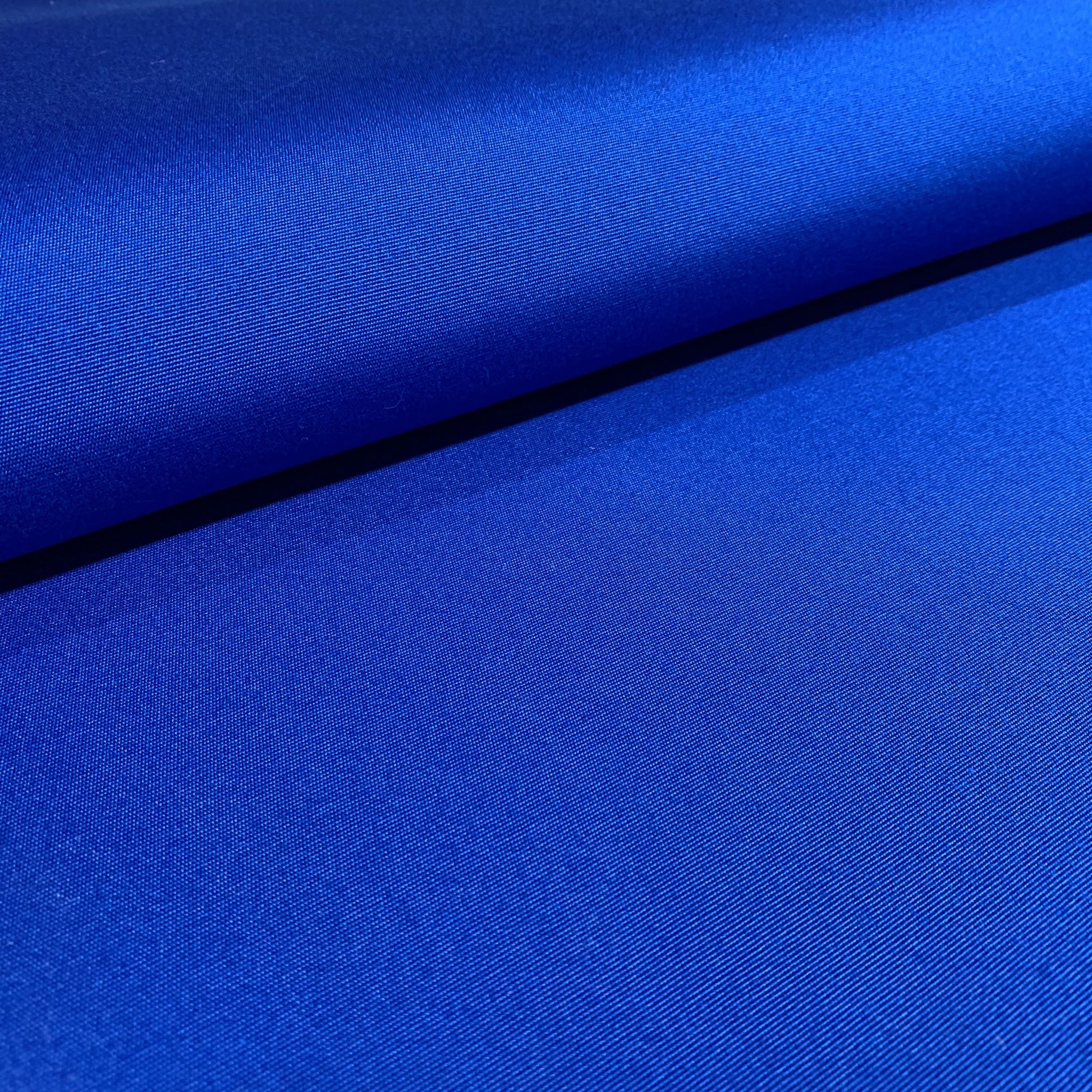 Premium Blue Solid Acrylic Fabric