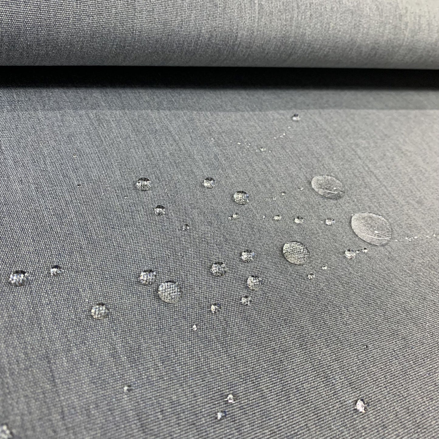 Premium Grey Solid Acrylic Fabric