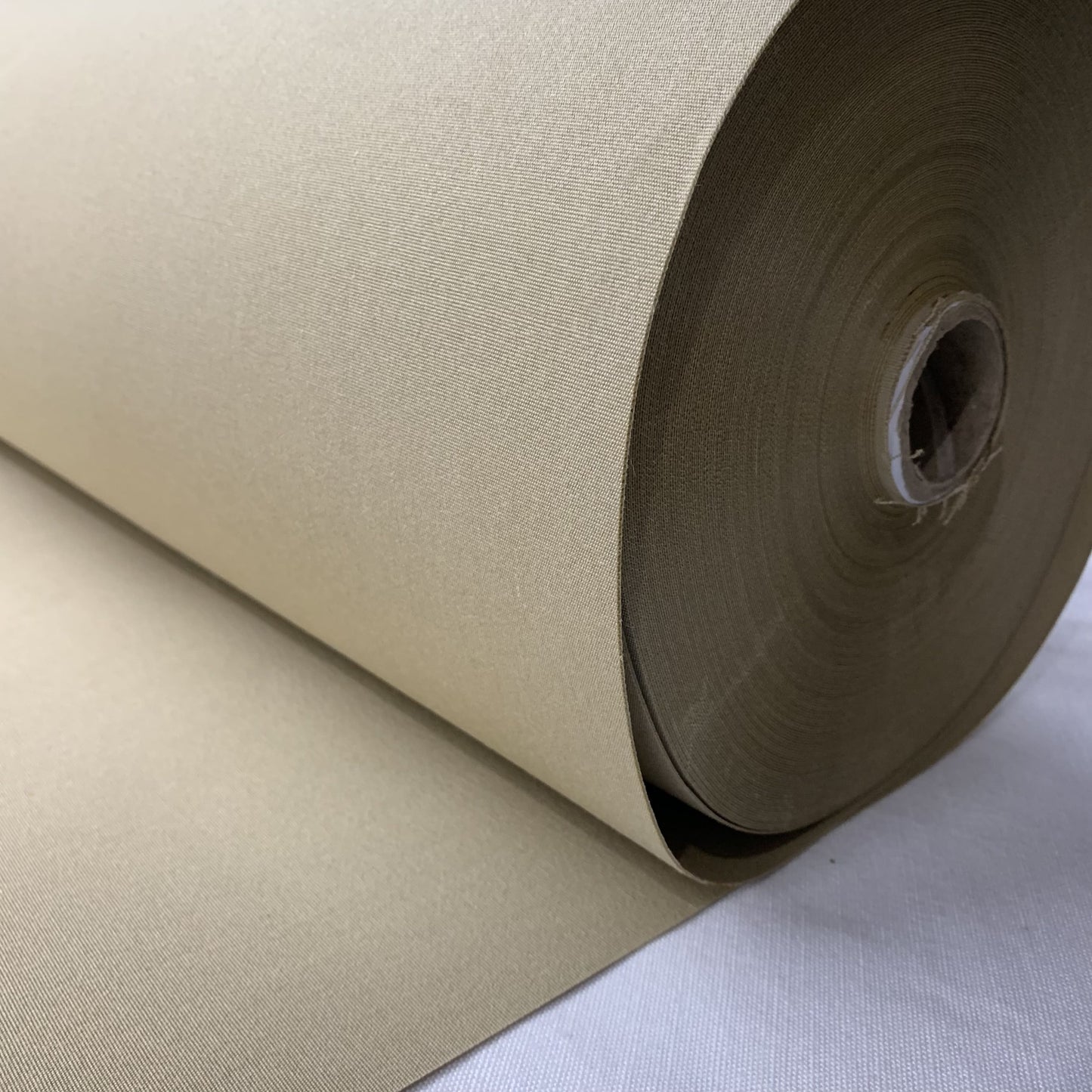 Premium Beige Solid Acrylic Fabric