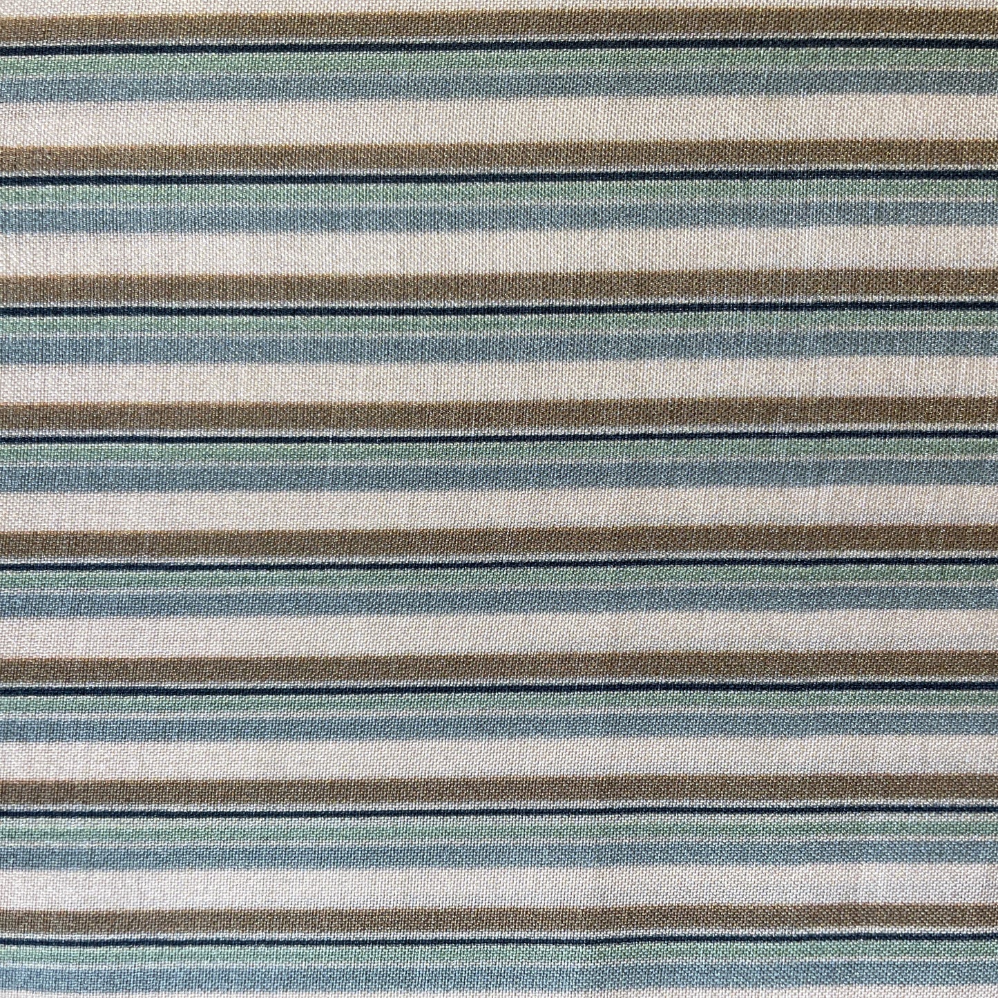 Beige Stripes Print Upada Silk Fabric 21069