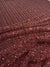 Premium Pomegranate Red Heavy Pearl Sequins CutDana Embroidery Net Fabric