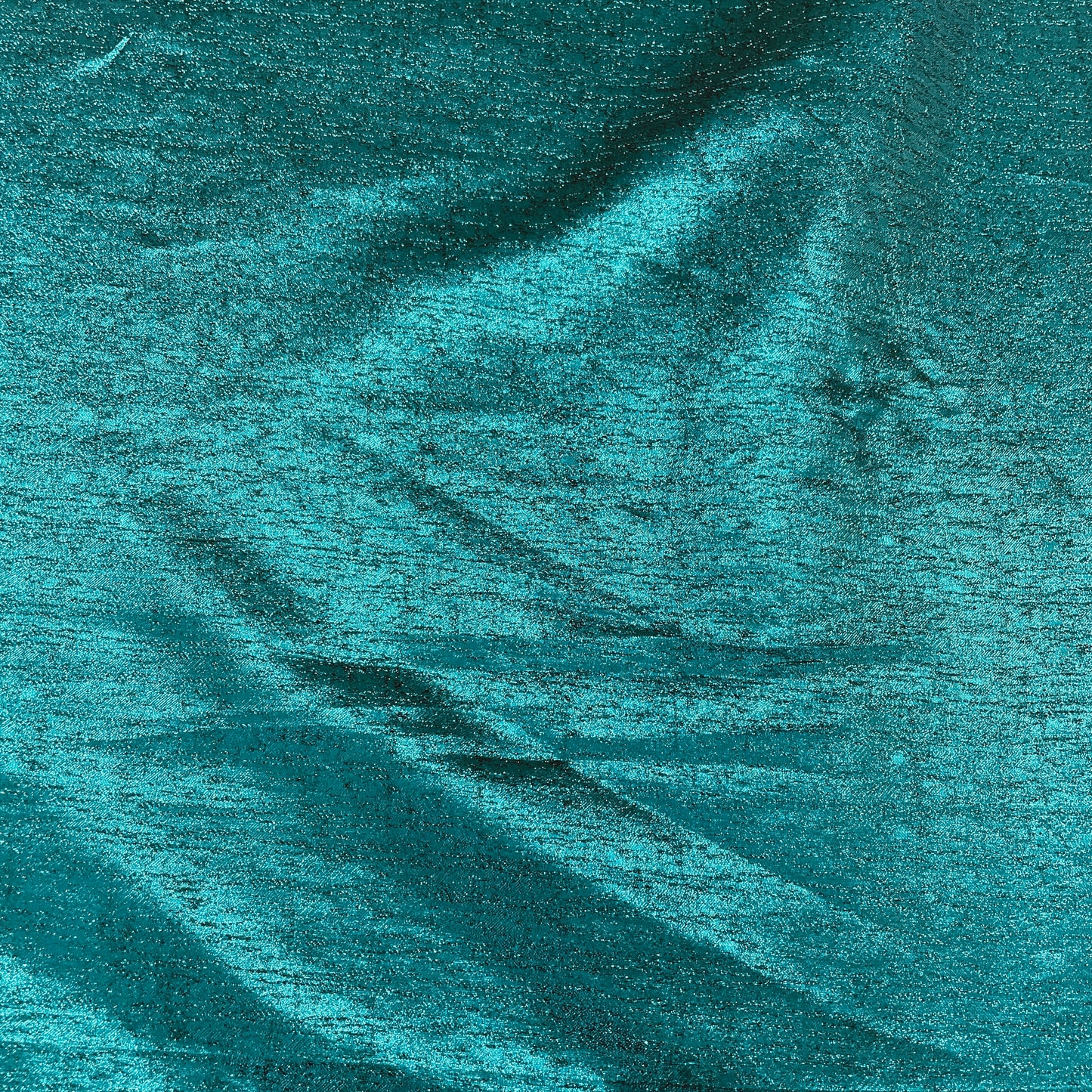 Buy Emerald Green Solid Shimmer Brocade With Lurex Fabric Online ...