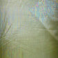 Green Stripes 3D Rainbow With Lurex Knit Lycra Fabric - TradeUNO