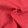 Exclusive Cotton Linen Slub Red Solid Fabric Fabric