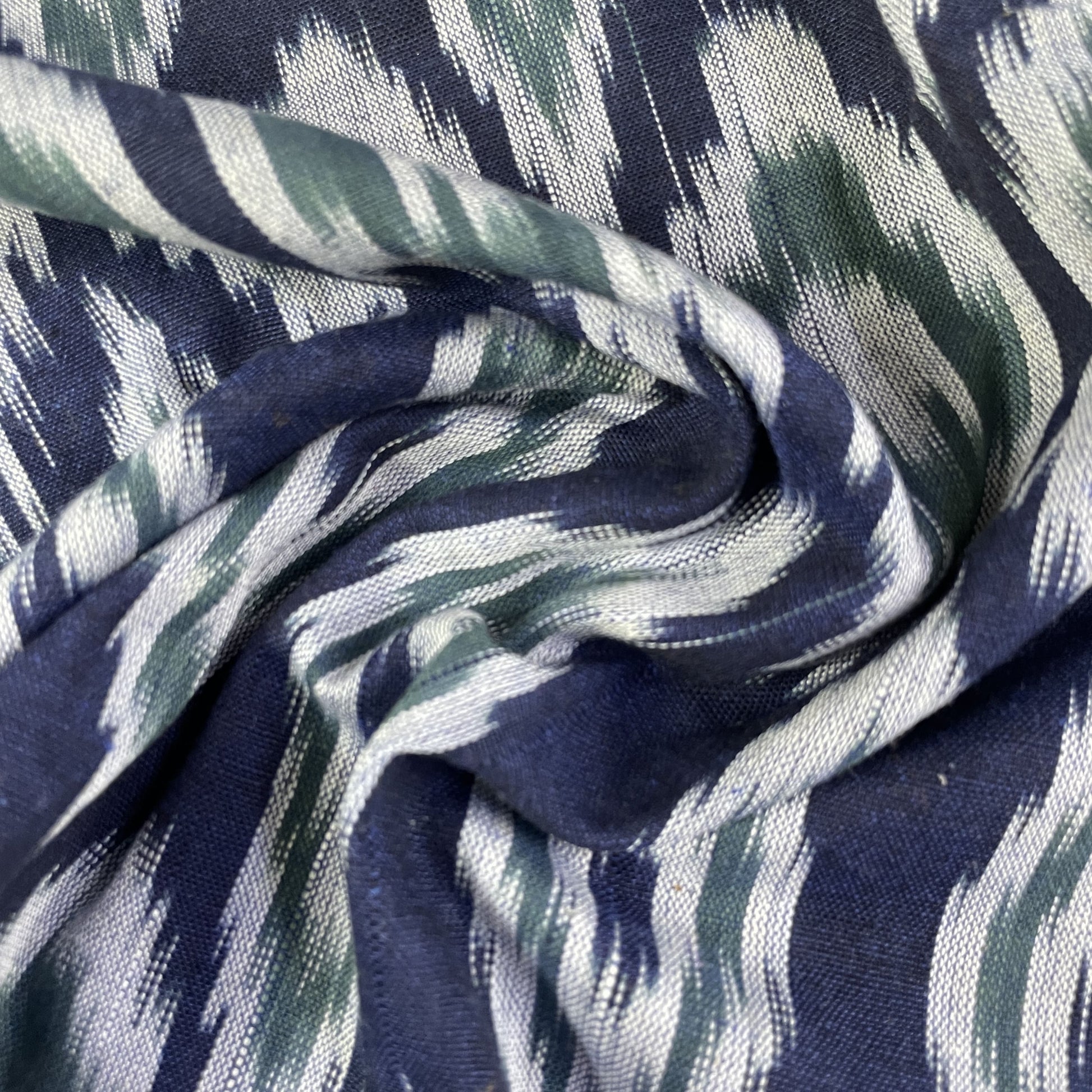 Buy Exclusive Cotton Blue Ikat Fabric Online at TradeUNO – TradeUNO Fabrics