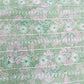 Green & White Thread Embroidery Imported Organza Chiffon Fabric - TradeUNO