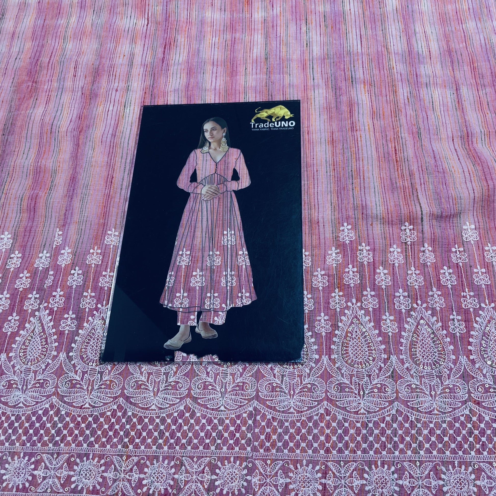 Buy Indian Chicken Fabrics 99.99% cotton Comfortable pink colour
