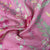 Exclusive Linen Organza Pink Floral Prints Fabric