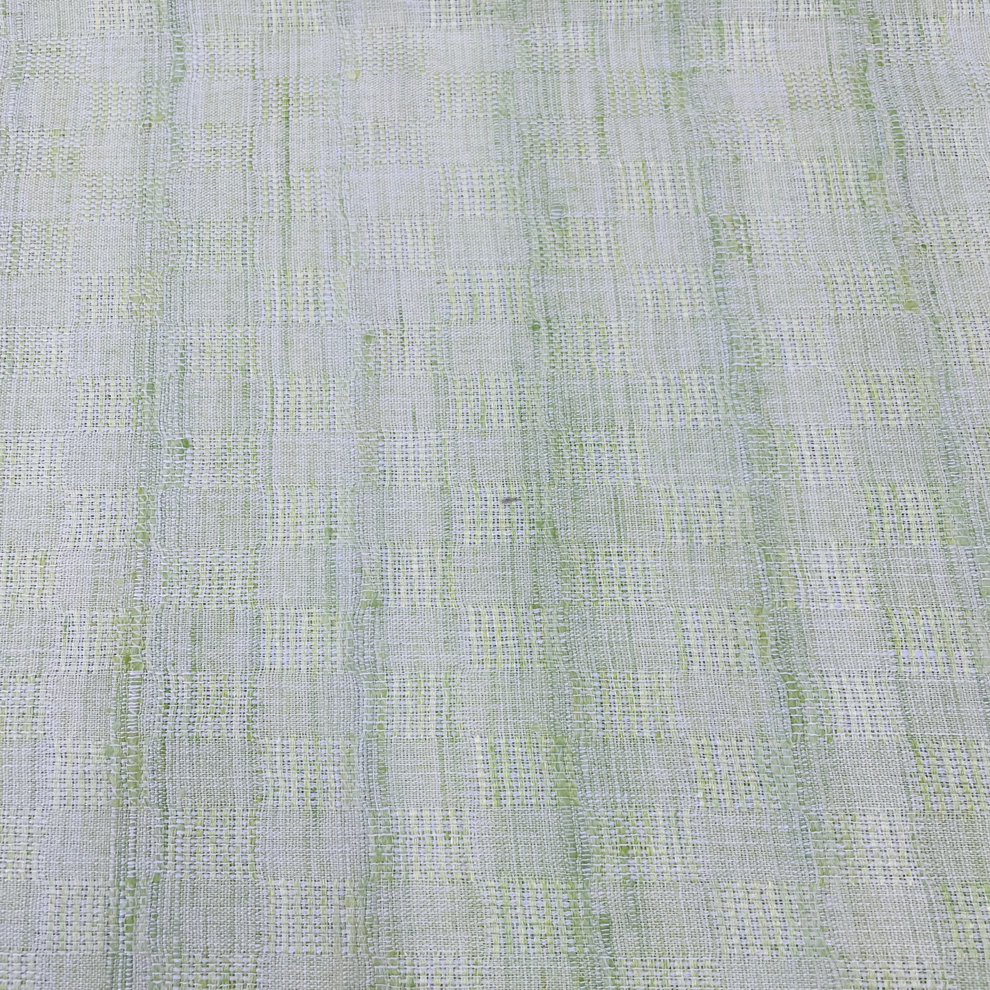 Green Weaving Cotton  Fabric