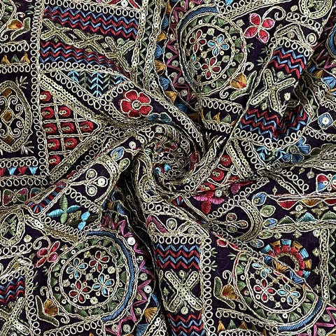 Embroidery Fabrics - Buy Embroidered Fabric Online @ ₹231/Mtr