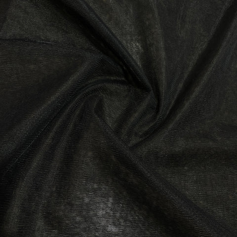 Black Embellished Net Material.
