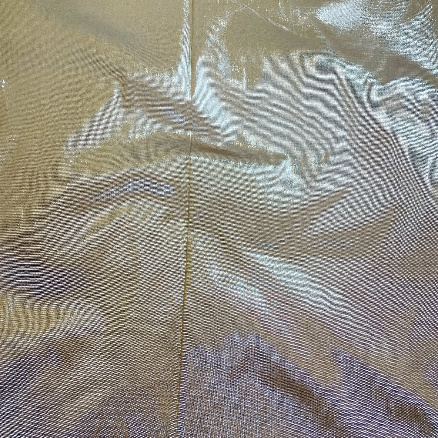Light Copper Solid Shimmer Banarsi Satin Brocade Fabric
