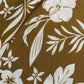 Exclusive Rayon Fabric Olive Green Floral Print Fabric