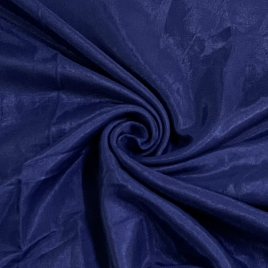 Dark Blue Solid Shantoon Fabric