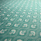 Sea Green Dabu Print Cotton Fabric